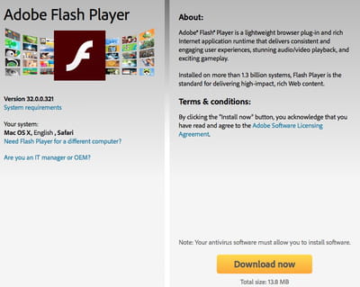install flash player for mac safari